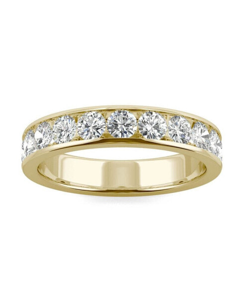 Moissanite Channel Band 1-1/10 ct. t.w. Diamond Equivalent in 14k Gold