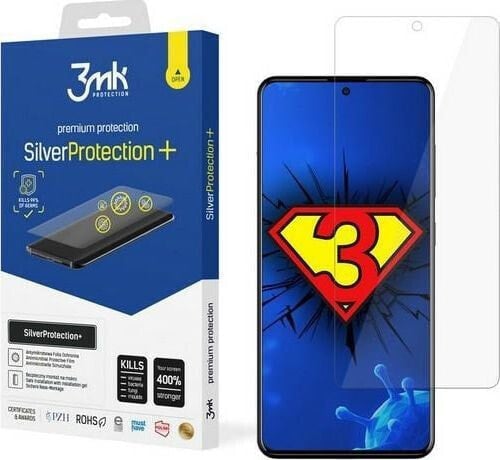 Защитная пленка для смартфона 3MK Silver Protect+ Sam A515 A51 Folia Antymikrobowa montowana na mokro