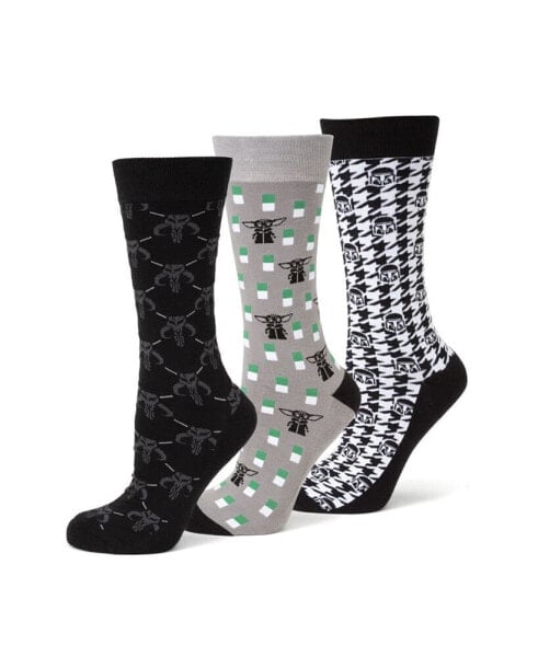 Men's The Mandalorian Socks Gift Set, Pack of 3