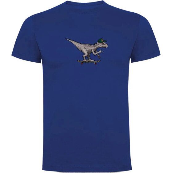 KRUSKIS Dino Skate Short Sleeve T-shirt short sleeve T-shirt