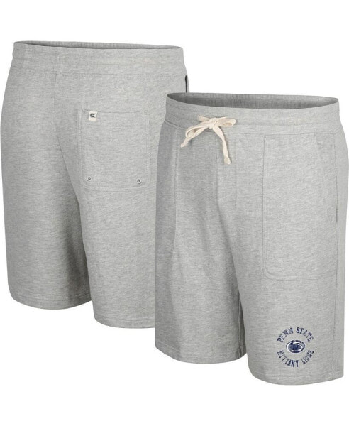 Men's Heather Gray Penn State Nittany Lions Love To Hear This Terry Shorts
