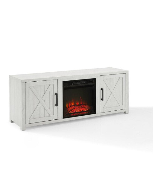 Gordon 58" Low Profile TV Stand with Fireplace