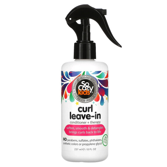 Kids, Curl Leave-in Conditioner + Therapy, 8 fl oz (237 ml)