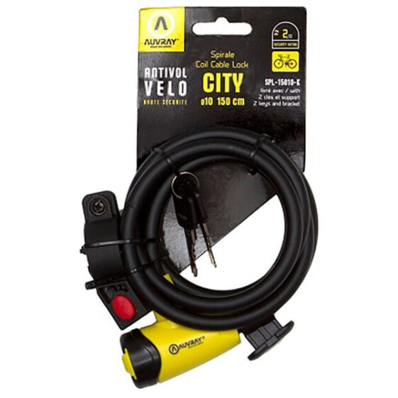 Кроссовки для мальчиков AUVRAY City 10 мм Spiral Cable Locks