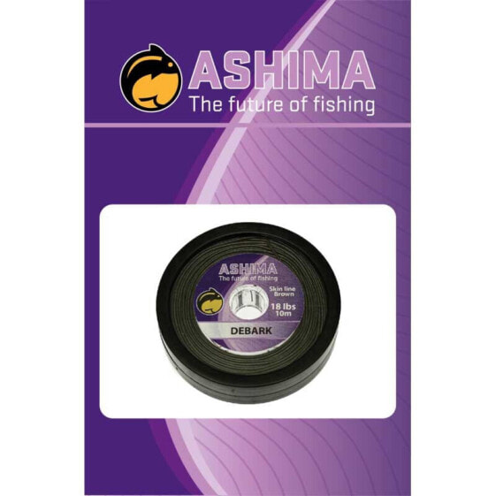 Флюорокарбоновая леска ASHIMA FISHING Debark PVC Skin 10 метровый Carpfishing Line