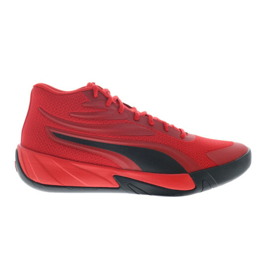 Puma Court Pro 31082902 Mens Red Mesh Athletic Basketball Shoes