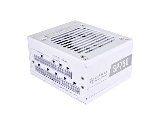 LIAN LI Edge series EG1000 White, 1000W ATX12V v3.1, 80 PLUS PLATINUM Certified