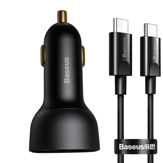 Зарядное устройство для смартфонов Baseus Superme USB USB-C PPS QC PD + кабель 1м черное