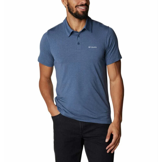 COLUMBIA Tech Trail short sleeve polo