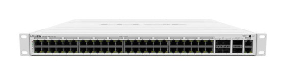 MikroTik CRS354-48P-4S+2Q+RM - Managed - L3 - Gigabit Ethernet (10/100/1000) - Power over Ethernet (PoE) - Rack mounting - 1U
