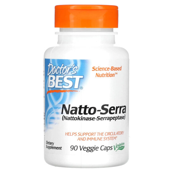 Биологически активная добавка Doctor's Best Natto-Serra 90 капсул