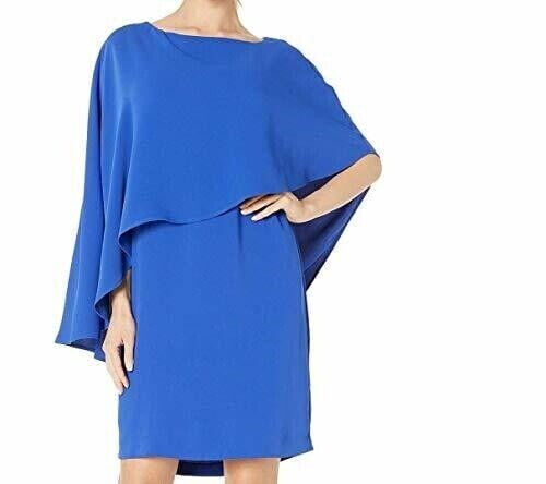 Trina Turk Women's 186122 Adore Cape Overlay Dress Night Swimming Size XS