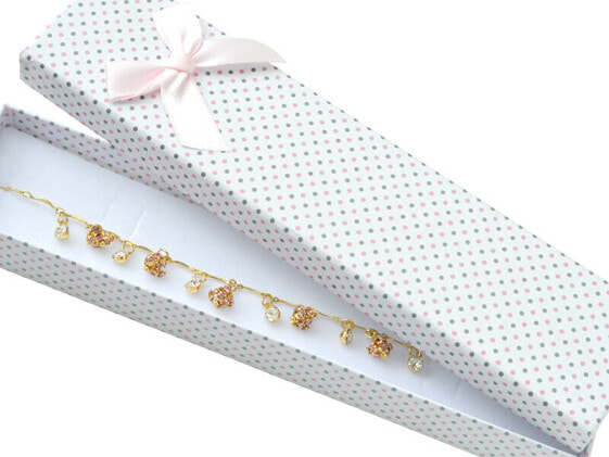 Polka dot box for bracelet KK-9 / A1 / A6