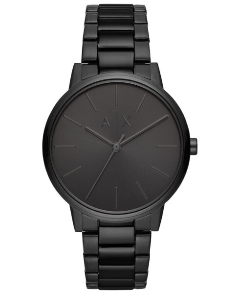 Часы и аксессуары ARMANI EXCHANGE мужские Браслетные часы из нержавеющей стали черные 42 мм