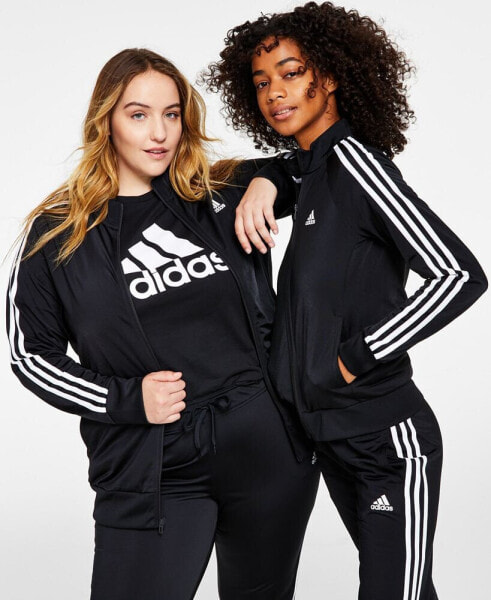 Women's 3-Stripe Tricot Track Jacket, XS-4X