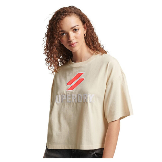 SUPERDRY Code Sl Stacked Apq Boxy T-shirt