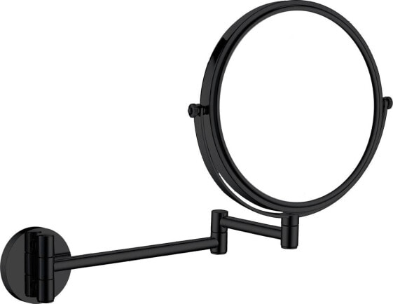 Зеркало косметическое DEANTE ROUND с увеличением x3, черное