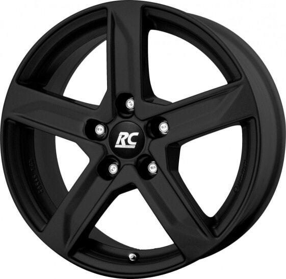 Колесный диск литой RC-Design TDG schwarz klar-matt 7.5x18 ET35 - LK5/114.3 ML60.1