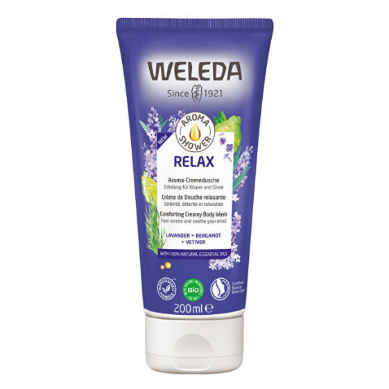 Средство для душа WELEDA Aroma Shower Relax комфортное кремообразное 200 мл