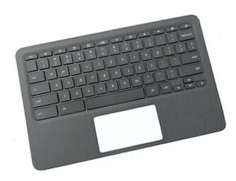 HP L92224-041 - Housing base + keyboard - German - HP - ChromeBook 11A G6