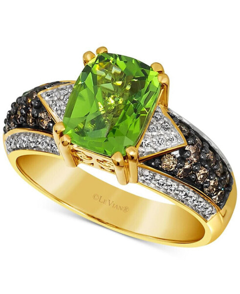 Кольцо Le Vian Green Apple Peridot & Diamond