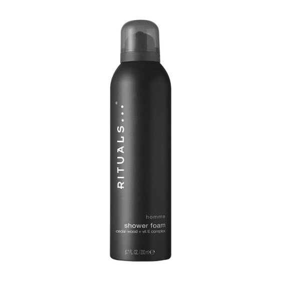 RITUALS Homme Collection Shower Gel 220ml - With Cedar Wood and Vitamin E Complex - Stimulating and Refreshing