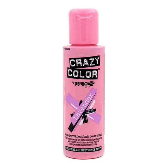 Краска для волос полуперманентная Lavender Crazy Color Nº 54 (100 мл)