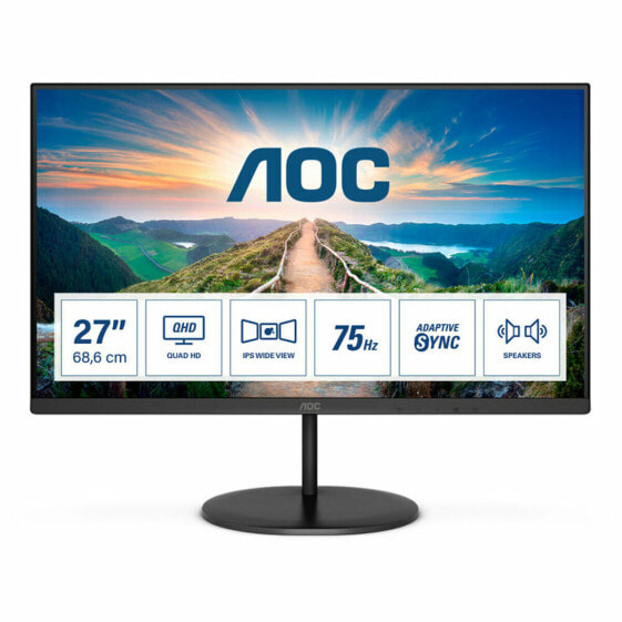 Монитор AOC Q27V4EA 27" 2K 75 Hz