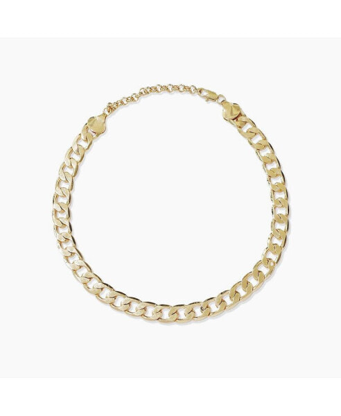 sanctuaaire Statement Link Chain Necklace Gold