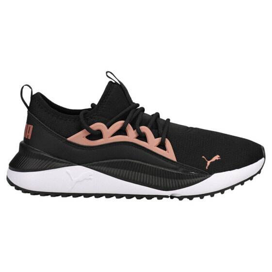 Puma Pacer Future Allure Lace Up Womens Black Sneakers Casual Shoes 38463611