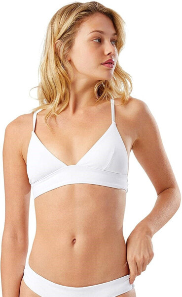 Speedo Women's 169817 Olivia Top Bikini, White Size XS