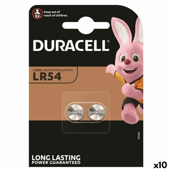 Кнопочные батарейки Duracell LR1130 LR54 1,5 V