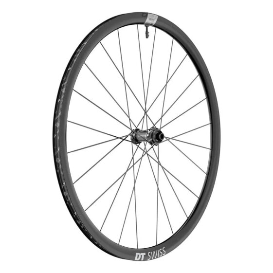 DT Swiss Spline 1800 29´´ Hooked / Crotchet TC Disc CL Tubeless road front wheel