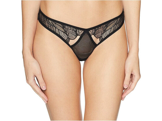 Bluebella 264449 Women's Emerson Thong Underwear Black Size X-Small