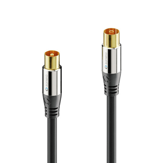 Коаксиальный кабель Sonero Premium S-AC000-075 - 7.5 м - IEC - IEC - черный