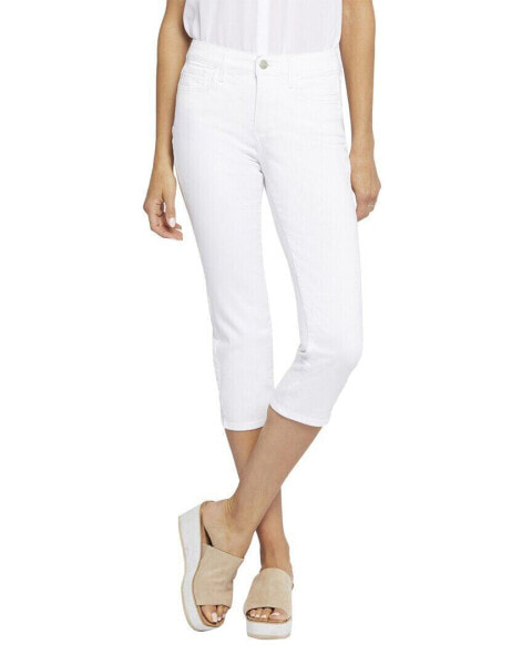 Nydj Crop Optic White Relaxed Jean Women's