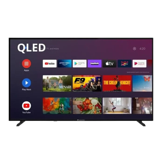 CONTINENTAL EDISON CELED65SAQLD24B3 QLED UHD 4K-Fernseher 65 (164 cm) Android-Smart-TV