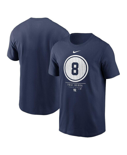 Men's Yogi Berra Navy New York Yankees Locker Room T-shirt