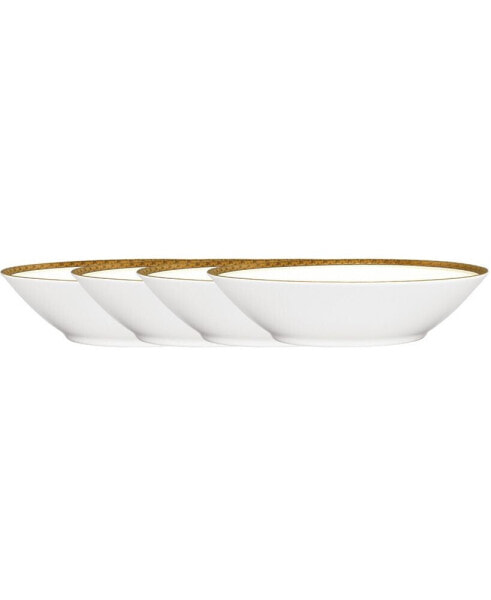 Charlotta Gold Set of 4 Fruit Bowls, Service For 4