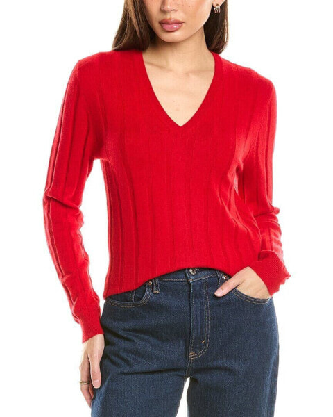 Malo Cashmere Wide Rib Wool & Cashmere-Blend Sweater Women's