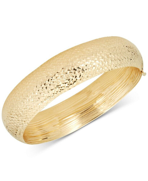 Браслет Macy's Wide Bangle в 14k Gold