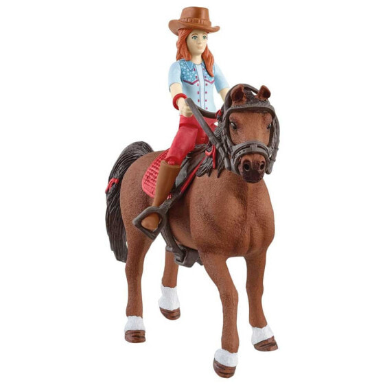 Игровой набор Фигурка Schleich Horse Club Hannah & Cayenne