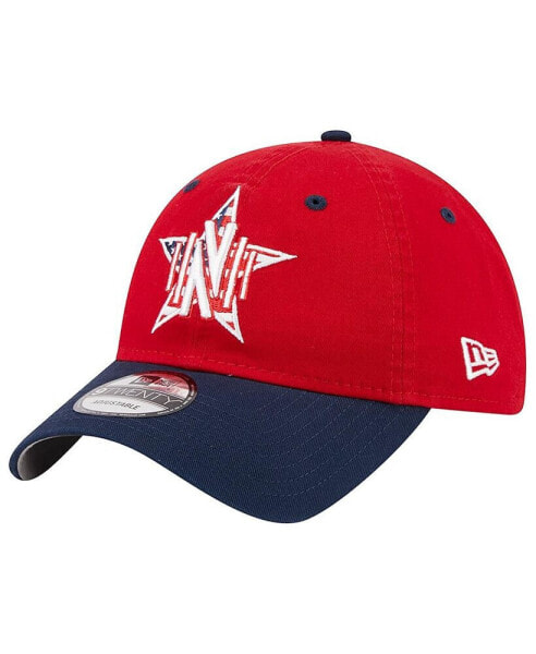 Бейсболка регулируемая New Era Nashville SC Americana красная для мужчин