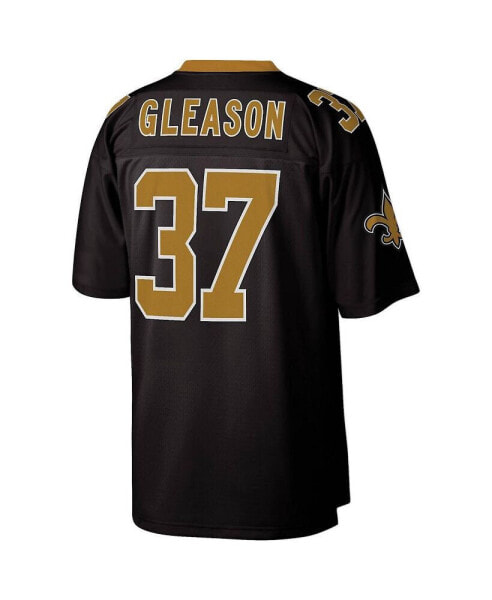 Men's Steve Gleason Black New Orleans Saints Legacy Replica Jersey