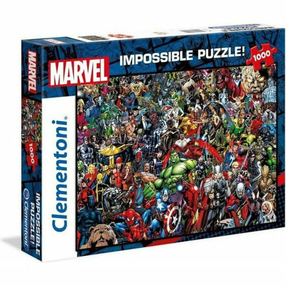 Головоломка Clementoni Marvel Impossible 1000 Предметы 69 x 50 cm