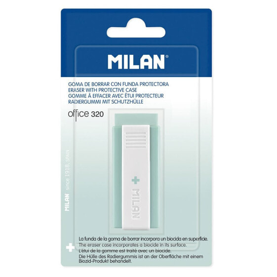 MILAN Blister Pack 1 Office Nata® Eraser With Cover + Edition Series