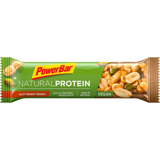 POWERBAR Natural Protein 40g 1 Unit Salty Peanut Crunch Vegan Bar