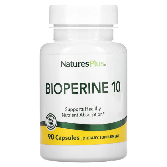Капсулы NaturesPlus Bioperine 10, 90 шт.