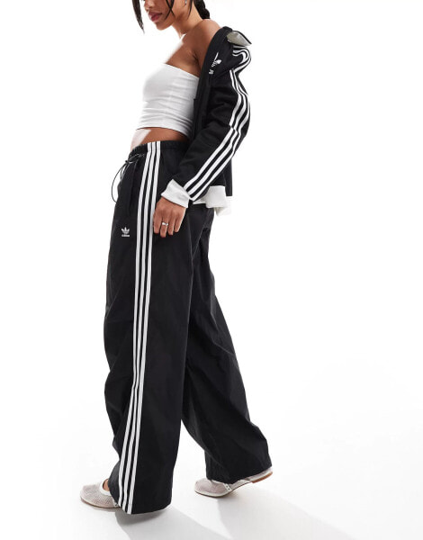 adidas Originals Adicolour track pants in black