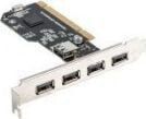 Kontroler Lanberg Karta PCI - USB 2.0 5-Port -PCI-US2-005